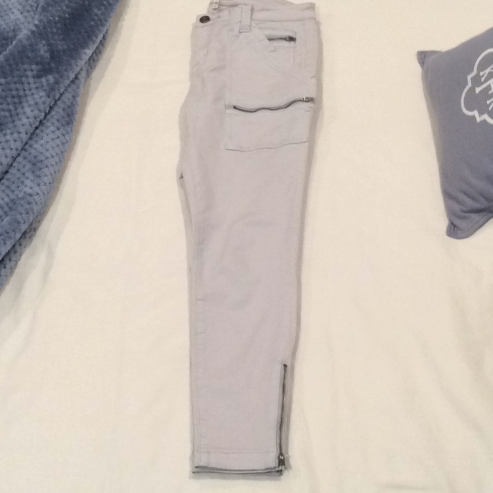 joie pants. Light grey.